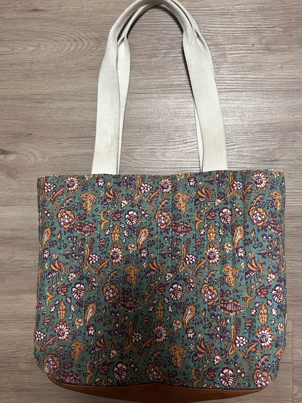 Universal Thread Pattern Canvas Tote Bag - Picture 2 of 4